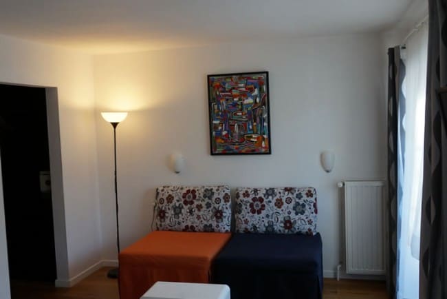 Bank in de Junior-Suite Silbermond