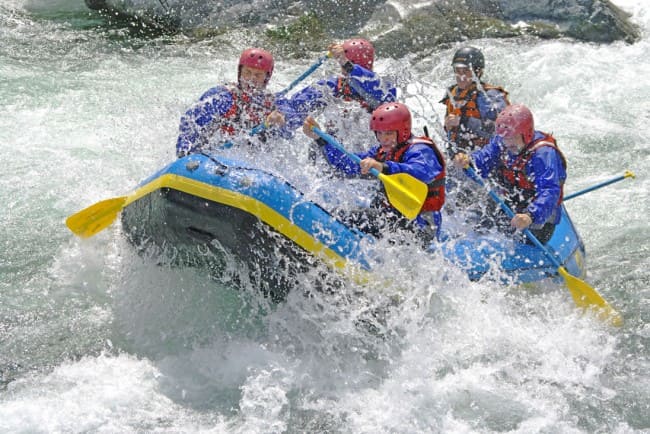 Raften, canyoning en speleologie © iStock 458365703