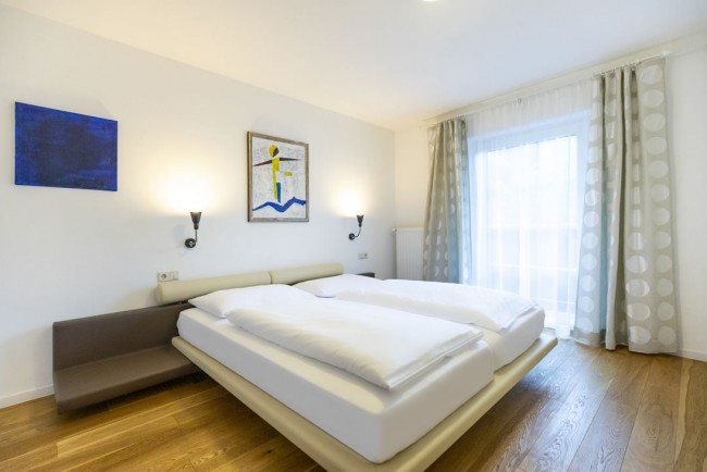 Slaapkamer in de suite