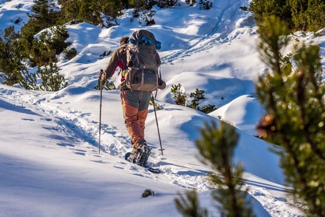 Winterwandelen, toerskiën en sneeuwschoenwandelen in Flachau © Shutterstock